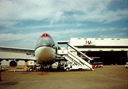 B747 Front View